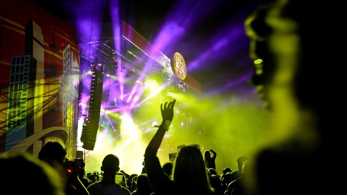 Justin Timberlake live beim Musikfestival in Berlin