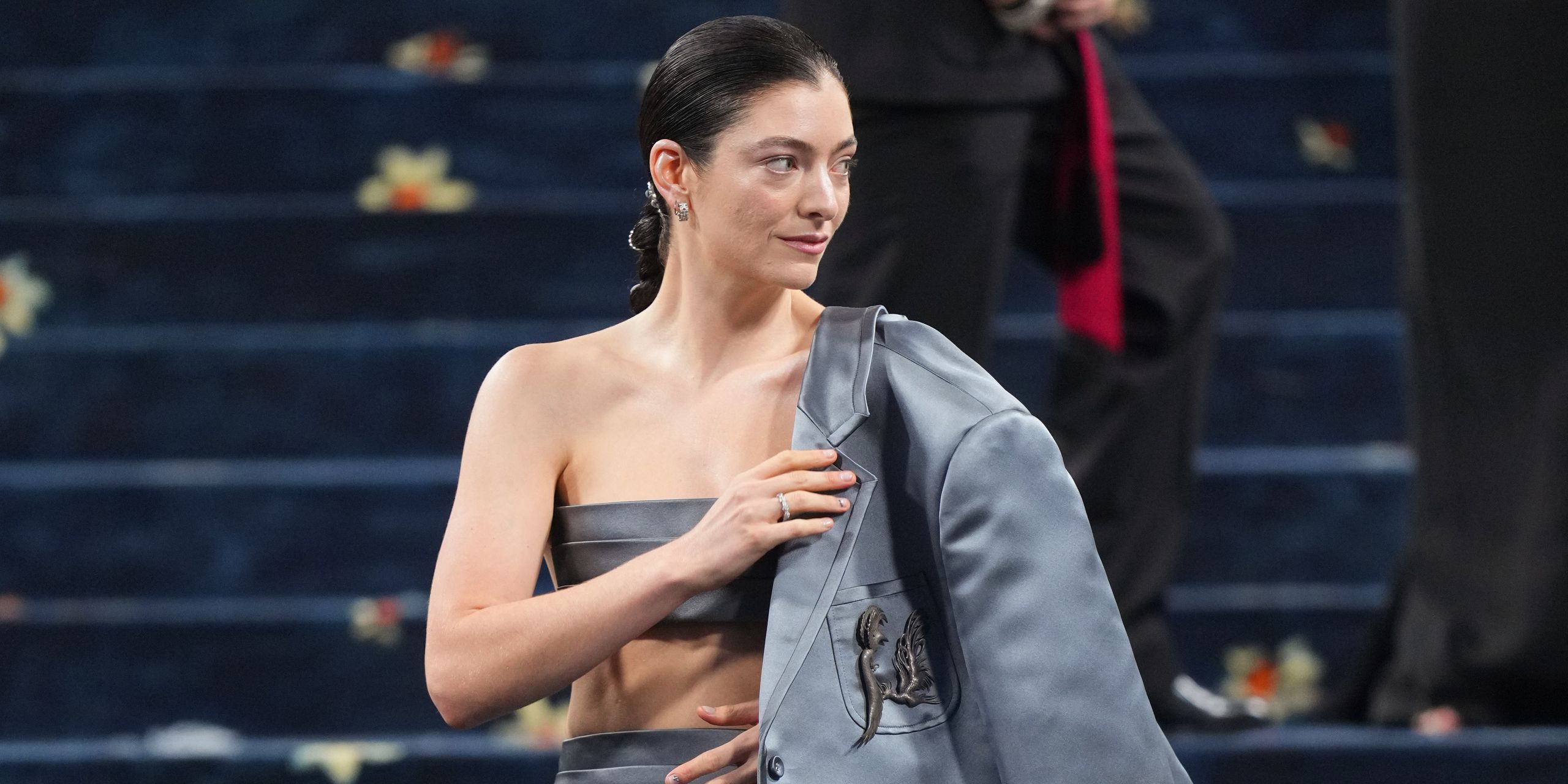 Lorde performing live on stage during Ultrasound World Tour 2025