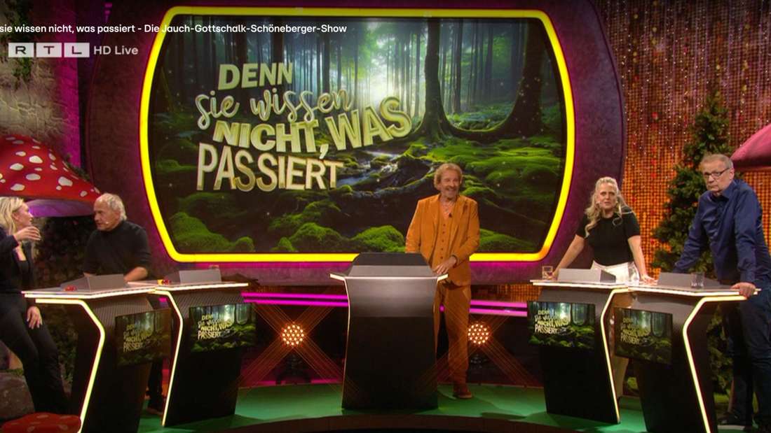 Barbara Schöneberger bei einer TV-Show – immer gut gelaunt und voller Energie