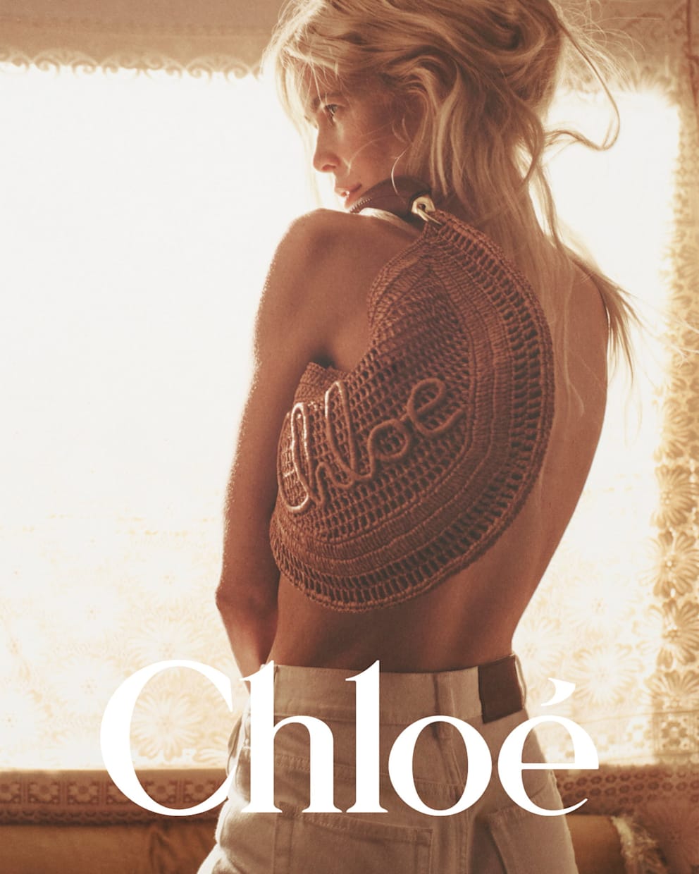 Claudia Schiffer in der neuen Chloé-Kampagne, sinnlich und elegant