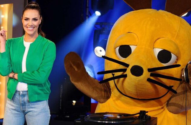 Esther Sedlaczek im Studio