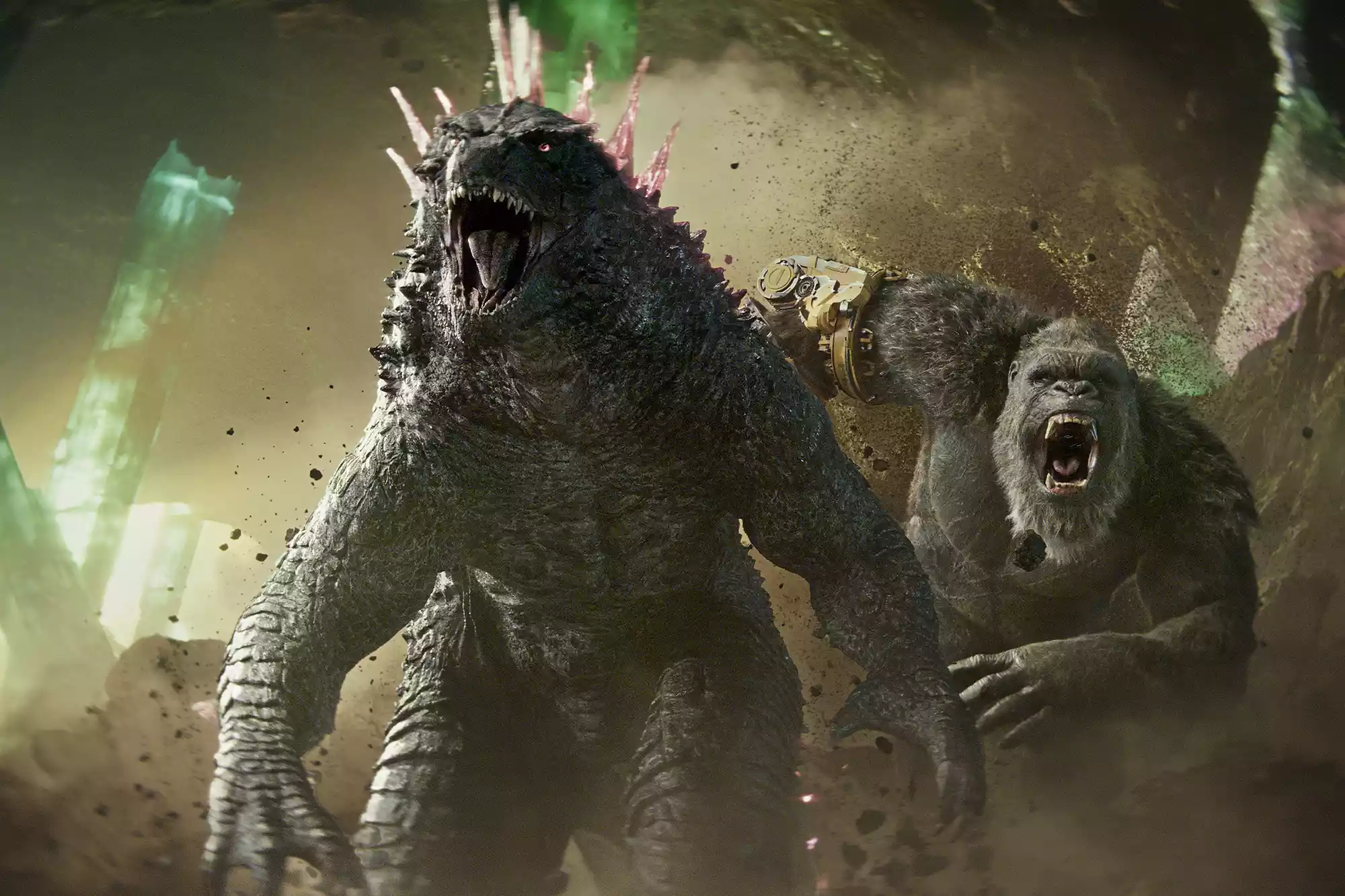 Godzilla und Kong aus dem MonsterVerse stehen vor einer neuen Bedrohung