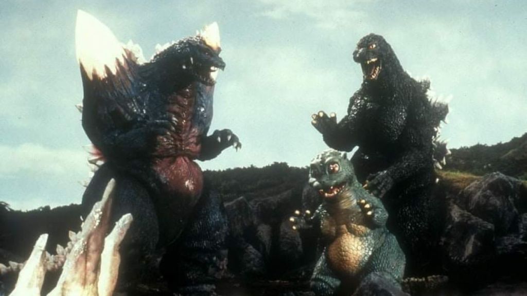 Godzilla and Kong preparing for battle in Godzilla x Kong Supernova