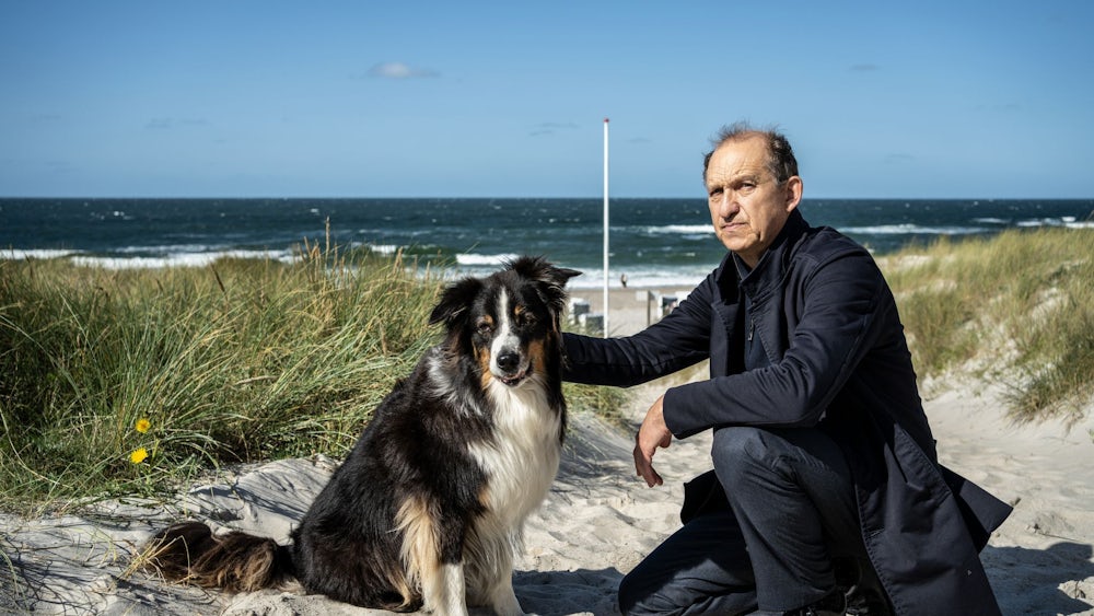 Peter Heinrich Brix bei einer TV-Produktion