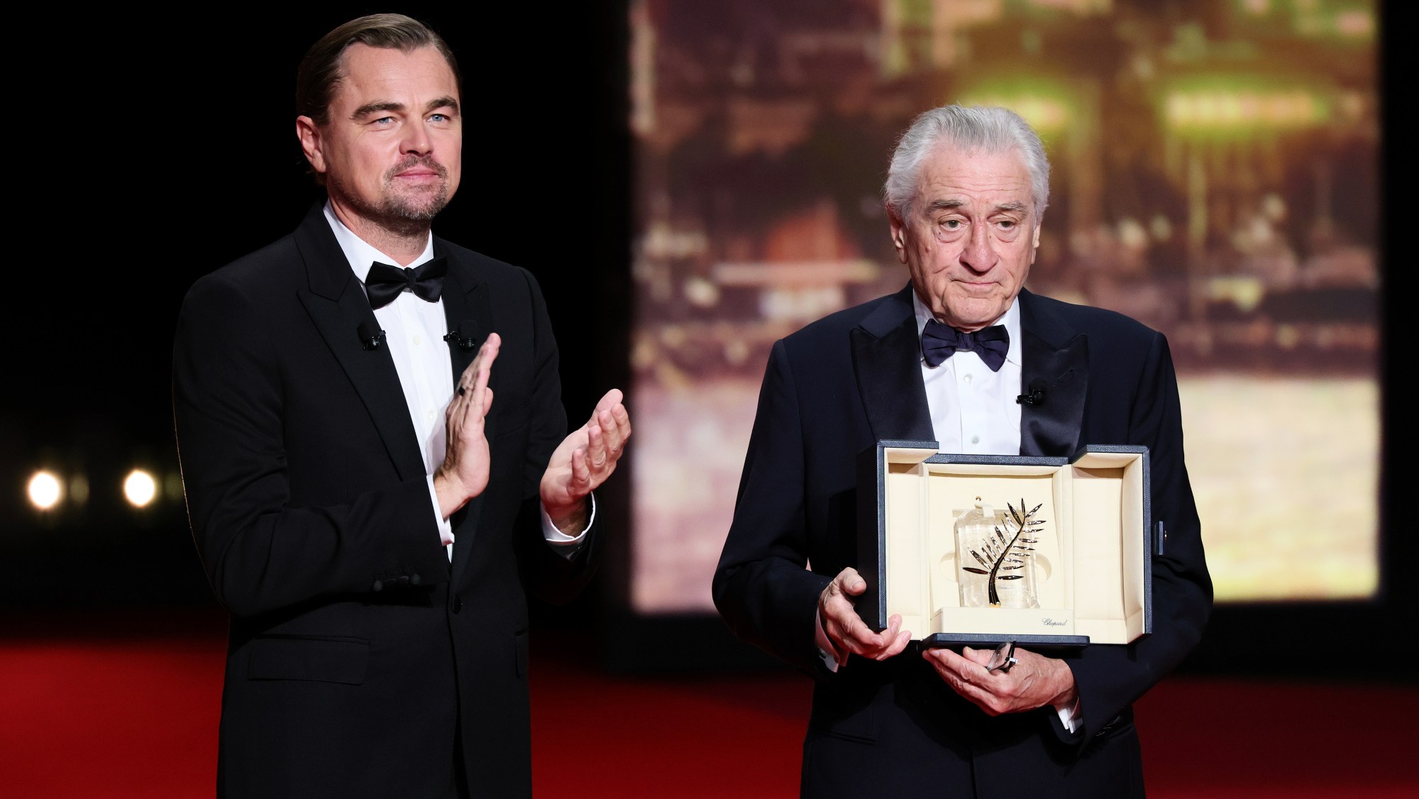 Robert De Niro bei der Preisverleihung in Cannes