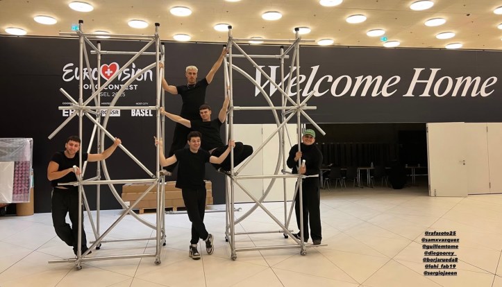 Theo Evan auf der Bühne beim ESC 2025 – Zypern setzt auf beeindruckendes Staging
