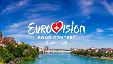 Blick auf Basel beim ESC 2025