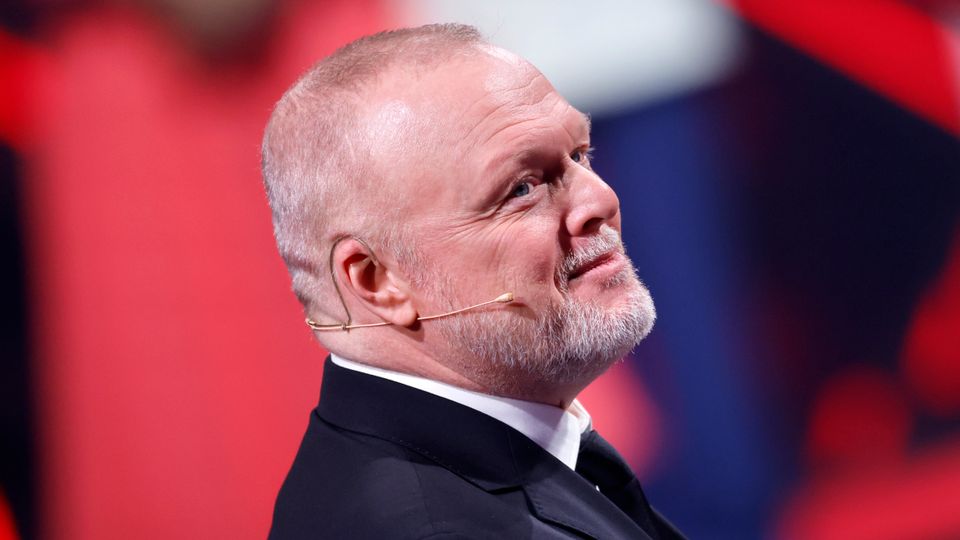 Peter Urban beim Eurovision Song Contest