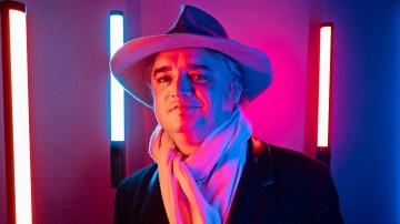 Peter Doherty auf der Bühne während seiner aktuellen Tour.