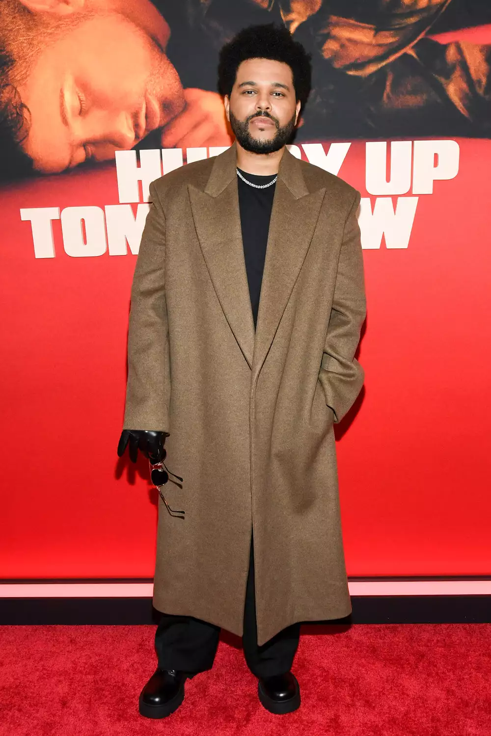 Jenna Ortega, Abel Tesfaye, and Barry Keoghan at 'Hurry Up Tomorrow' Film Premiere