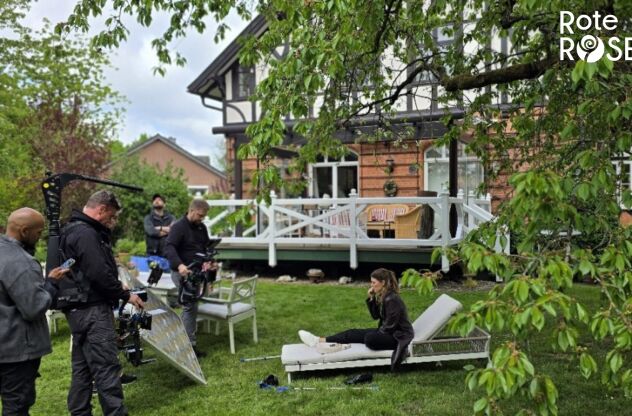 Dreharbeiten zur Telenovela Rote Rosen – rote rosen sommerpause