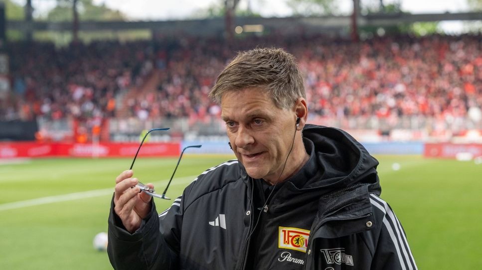 Oliver Ruhnert als Union-Manager im Stadion