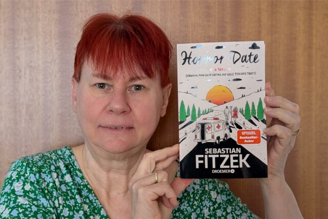 Sebastian Fitzek bei einer Lesung, Porträtfoto