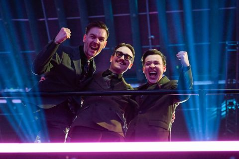 Peter Urban beim Kommentieren des ESC