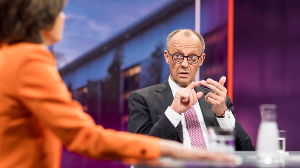 Friedrich Merz bei Illner