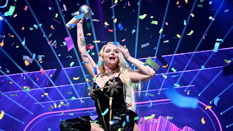 Atemberaubender Auftritt beim Island ESC 2025