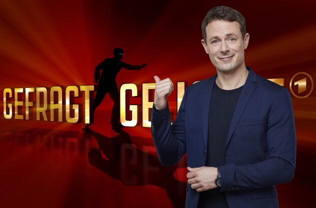 ARD Programm heute: TV-Studio und Moderator im Bild