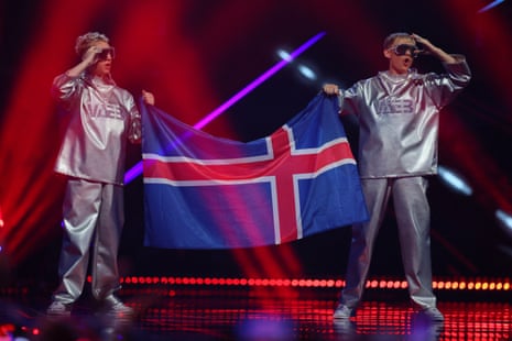 JJ performs at Eurovision 2025, the winner in Basel