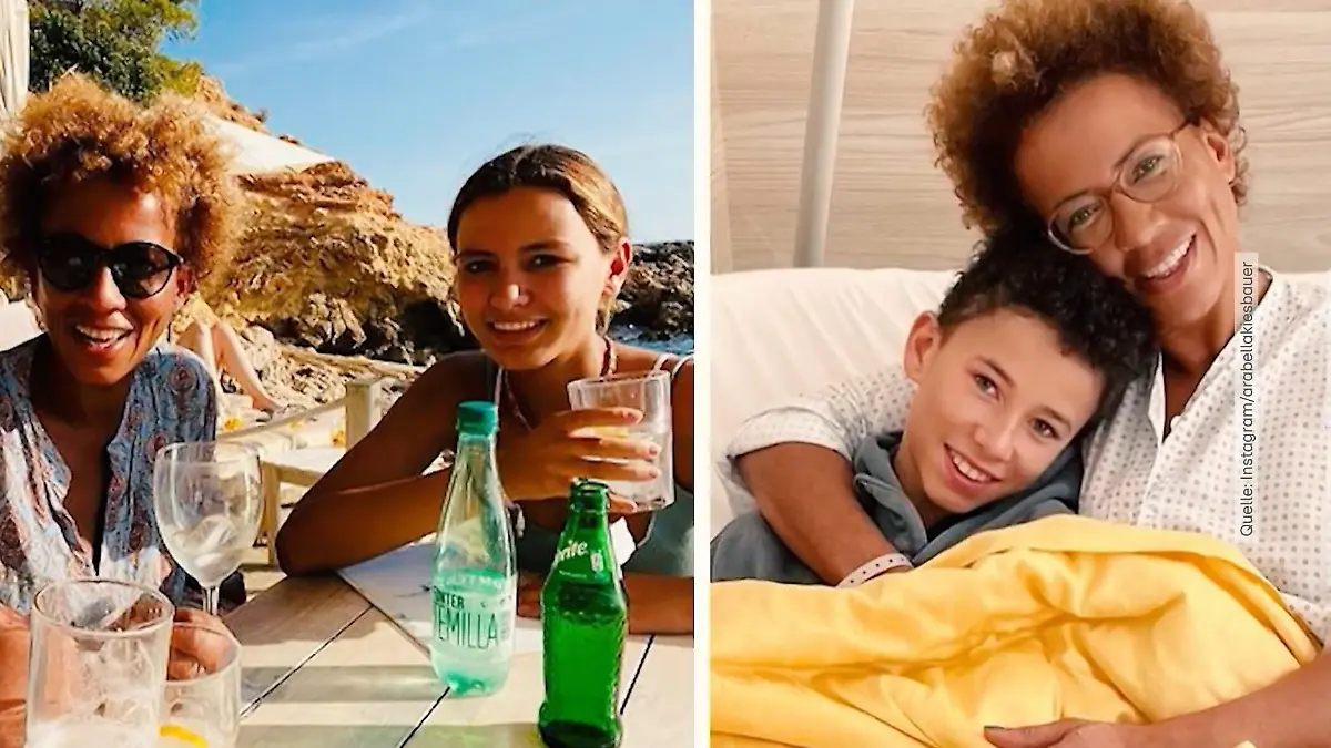 Arabella Kiesbauer am Strand von „Kampf der Realitystars“