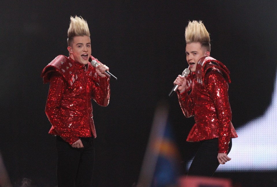 Jedward go undercover at Eurovision 2025