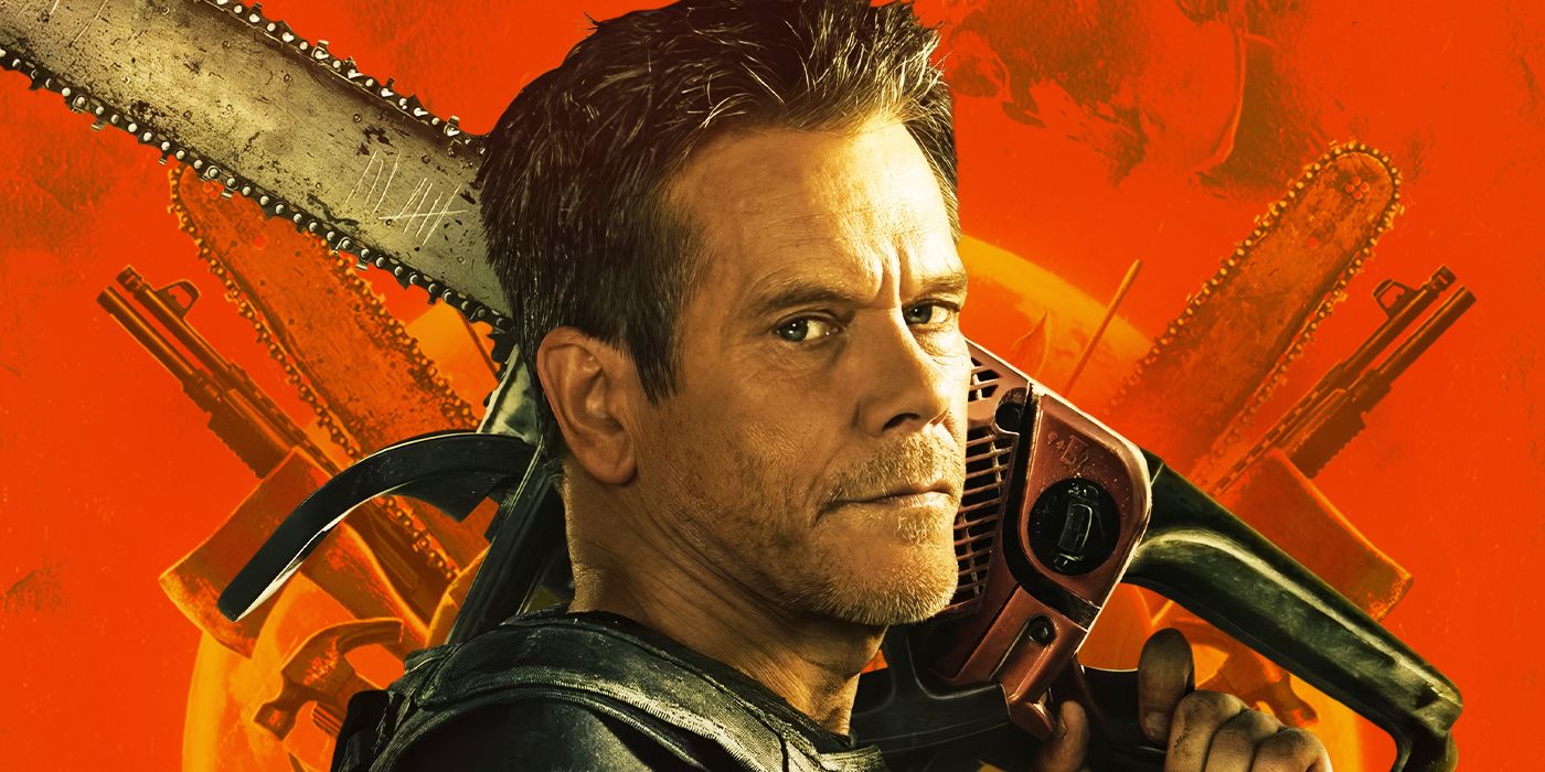 Bruce Willis in an iconic action movie scene