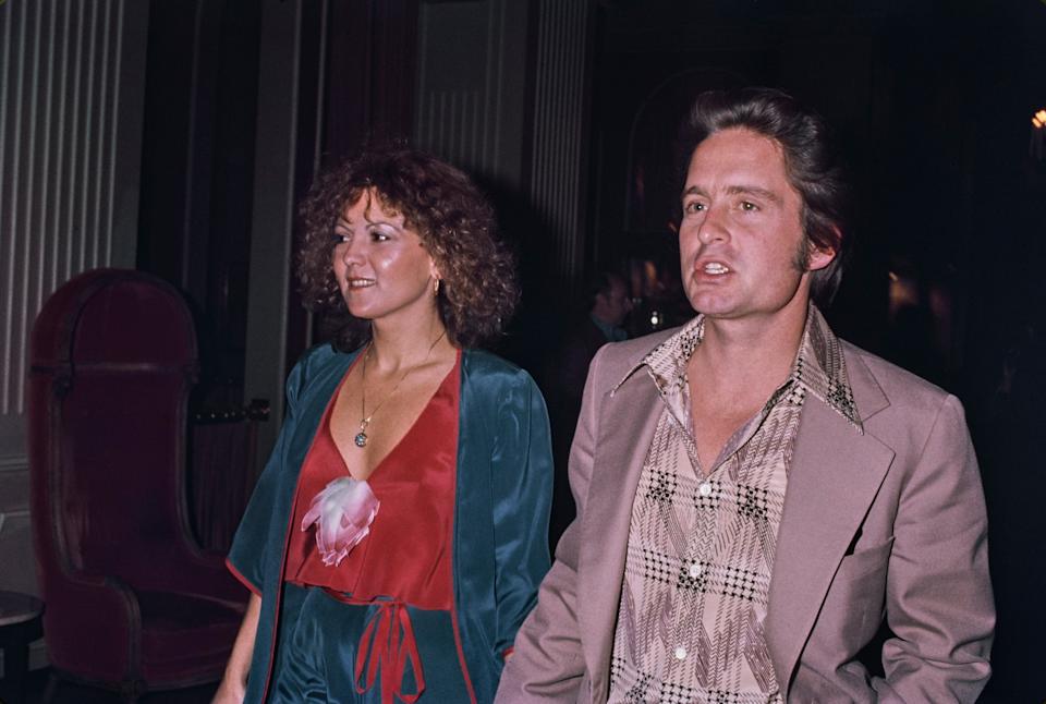 Michael Douglas attending a Hollywood event