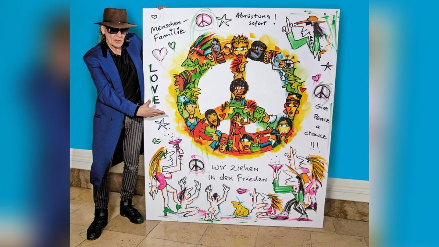 Udo Lindenberg mit Sonnenbrille und Hut – Symbol einer Generation