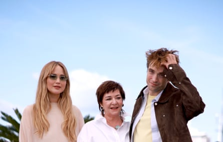 Cooke Maroney pictured with Jennifer Lawrence at a public event