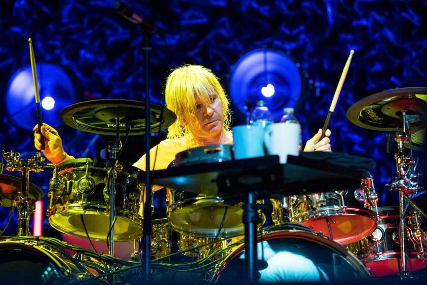 Zak Starkey performing live with The Who