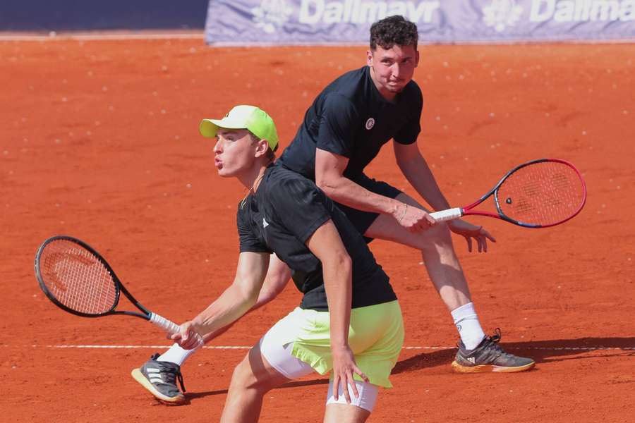 Daniel Altmaier auf dem Tennisplatz bei ATP Hamburg