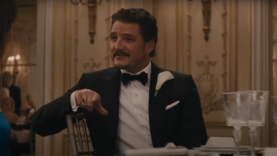 Pedro Pascal at a recent premiere, exuding his signature charm